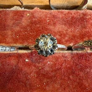 Vintage Gf Ring Size 7 flower ring